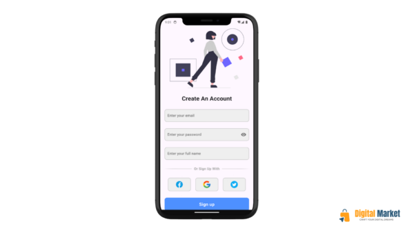 Sign Up and Sign In screens - Image 4